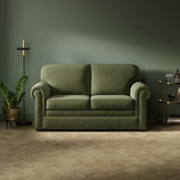 Jay-Be Heritage 2 Seater Brushed Twill Smoke Sofa Bed with e-Pocket Mattress - Size: 3 Seater - Grey - Wilko - thumbnail 7