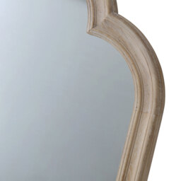 Maeve Washed Wooden Mirror - Wood - Wilko - thumbnail 7