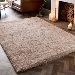 Origins Hadley Beige Rug 80 x 150cm - Size: 80 x 150 x 5.5cm - Cream - Wilko - thumbnail 3