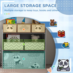 Tommy Toys 6 Box Grey Kids Toy Storage Organiser - Wilko - thumbnail 6