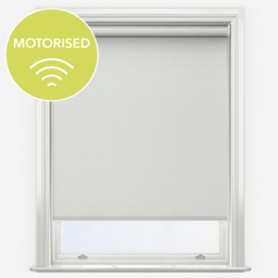 New Edge Blinds White Motorised Thermal Blackout Roller Blind with Motor Only 65cm - Size: W 65cm x D 160cm - Wilko - thumbnail 5