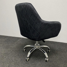 Kosy Koala Grey Wooden Office Desk with Black Velvet Upholstered Chair - Wilko - thumbnail 7
