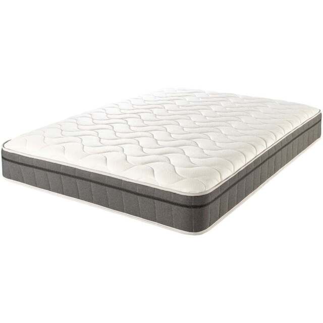 Aspire Double Air Conditioned Pocket Sprung Mattress - White - Aspire Beds - Wilko - image 1