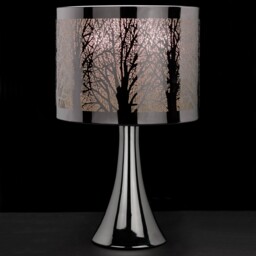 Tree Silver Scene Touch Table Lamp - Wilko - thumbnail 4