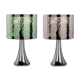 Tree Silver Scene Touch Table Lamp - Wilko - thumbnail 5