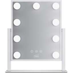 Marco Paul Neo LED Hollywood Vanity Touch Mirror - Size: 25 x 36cm - Silver - Wilko