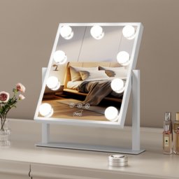 Marco Paul Neo LED Hollywood Vanity Touch Mirror - Size: 25 x 36cm - Silver - Wilko - thumbnail 7