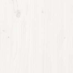 vidaXL 3 Shelf White Solid Pine Bookcase - Size: 91 x 41 x 35cm - Wilko - thumbnail 7