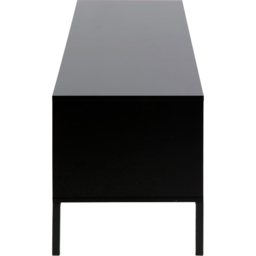 Florence Seaford 2 Door Single Drawer Single Shelf Black and Oak TV Unit - Furniture To Go - Wilko - thumbnail 6