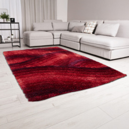 DS Living Wave Fuchsia Ultra Plush Rug 160 x 230cm - Purple - Wilko - thumbnail 3