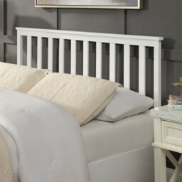 Selena Ottoman Bed - White/Double - Wilko - thumbnail 5