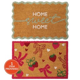 Sweet Printed Coir Mat - Wilko