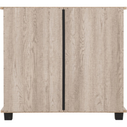 Seconique Oliver 3 Drawer Light Oak Effect Chest of Drawers - Brown - Wilko - thumbnail 7