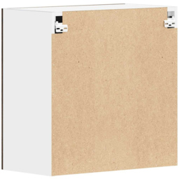vidaXL Lyon 2 Door Smoked Oak Hanging Cabinet - Size: 60 x 60 x 31cm - Brown - Wilko - thumbnail 5