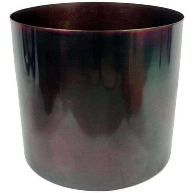Botanik Iridescent Rainbow Metal Planter 18 x 20cm - Size: 18 x 20 x 20cm - Green - Wilko - image 1