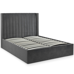 Julian Bowen Langham Super King Grey Storage Ottoman Bed - Wilko - thumbnail 5