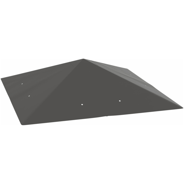 Outsunny 3 x 3m Grey Gazebo Canopy Replacement Cover with Drain Holes - Wilko - image 1