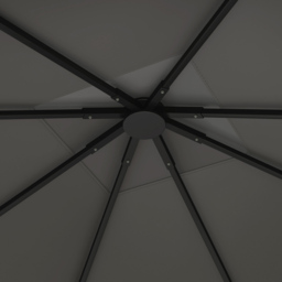 Outsunny 3 x 3m Grey Gazebo Canopy Replacement Cover with Drain Holes - Wilko - thumbnail 3