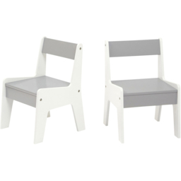 Liberty House Toys Kids Table and Chairs with Bookshelves - Size: 51 x 60 x 60cm - Wilko - thumbnail 5
