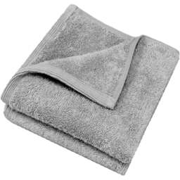 Allure Bath Fashions Marlborough Bamboo Cotton Silver Grey Face Cloth 2 Pack - Size: 30 x 30cm - Wilko