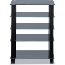 Centurion Supports Trinity Gloss Black 5 Shelf TV Unit - Size: 82 x 60 x 45cm - Wilko - thumbnail 6