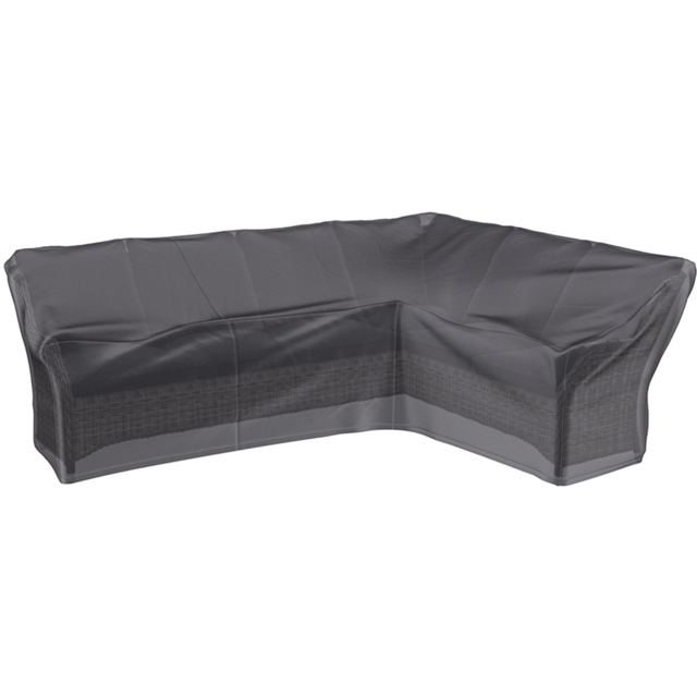 Platinum AeroCover Left L Shape Outdoor Sofa Cover 90 x 270 x 210cm - Size: 90 x 90 x 90cm - Grey - Wilko - image 1
