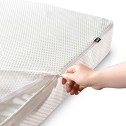 Jay-Be Single Rollaway and Grand Folding Bed Waterproof Mattress Protector - White - Wilko - thumbnail 3