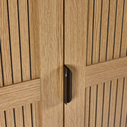 Julian Bowen Sia 2 Door Warm Wood Wardrobe - Brown - Wilko - thumbnail 7