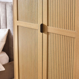 Julian Bowen Sia 2 Door Warm Wood Wardrobe - Brown - Wilko - thumbnail 6