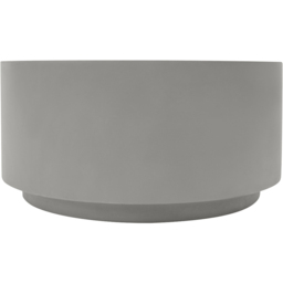 Elementi Rome Space Grey GRC Coffee Table - Size: 41 x 86 x 86cm - Wilko - thumbnail 4