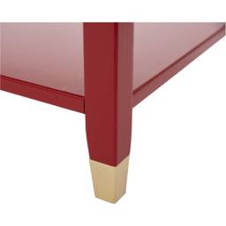 Palazzi Red Natural Coffee Table - Size: 56 x 100 x  45cm - Wilko - thumbnail 7