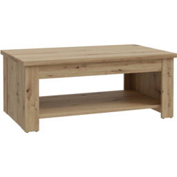Florence Corona Single Shelf Artisan Oak Rising Coffee - Size: 45.7 x 110 x 65cm - Brown - Furniture To Go - Wilko - thumbnail 3