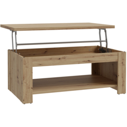 Florence Corona Single Shelf Artisan Oak Rising Coffee - Size: 45.7 x 110 x 65cm - Brown - Furniture To Go - Wilko - thumbnail 5