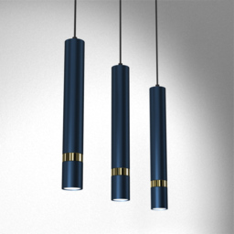 Milagro Joker Blue 3 Pendant Lamp 230V - Size: 8 x 60 x 90cm - Wilko - thumbnail 7