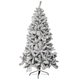 Samuel Alexander Snow Flocked Artificial Christmas Tree 7ft - Multi - Wilko