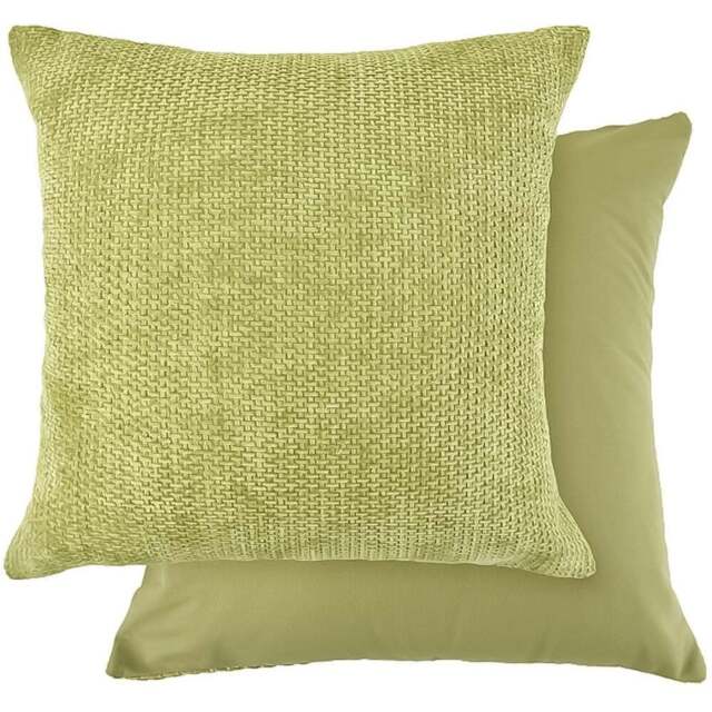 Serene Pica Sage Green Cushion Cover - Size: 43 x 43cm - Wilko - image 1
