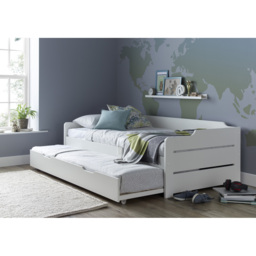 Copella White Guest Bed and Trundle - Size: Single - Bedmaster - Wilko - thumbnail 5