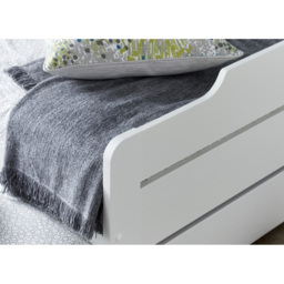 Copella White Guest Bed and Trundle - Size: Single - Bedmaster - Wilko - thumbnail 3