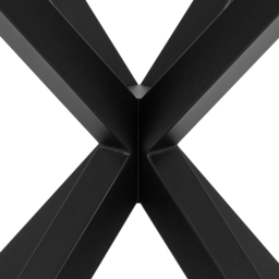 Florence Heaven Clear Glass Round 4 seater Dining Table Black - Furniture To Go - Wilko - thumbnail 6