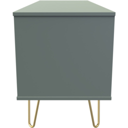 Crowndale 4 Drawer Reed Green Chest of Drawers Ready Assembled - Wilko - thumbnail 5