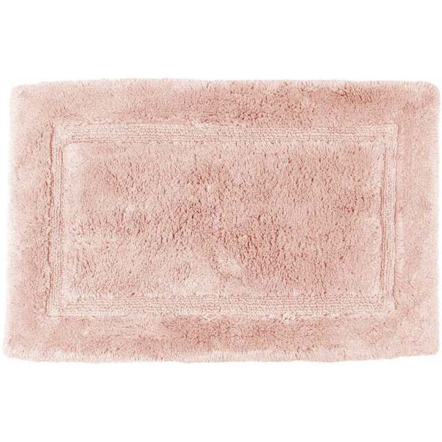 Allure Bath Fashions Marlborough Rose Pink Bamboo Cotton Non-Slip Bath Mat 50 x 80cm - Wilko - image 1