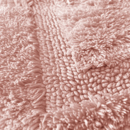 Allure Bath Fashions Marlborough Rose Pink Bamboo Cotton Non-Slip Bath Mat 50 x 80cm - Wilko - thumbnail 4