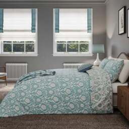 Helena Springfield Double Teal Sunflowers Duvet Set - Wilko