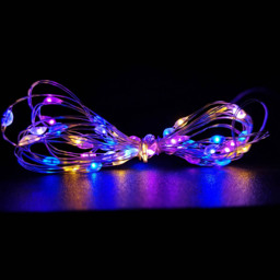 Samuel Alexander 50 Rainbow MicroBrights LED Premier Battery Operated String Light 2.5m - Size: 5 x 250 x 5cm - Multi Coloured - Wilko - thumbnail 1