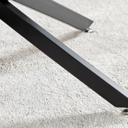 Furniturebox Arona Round Black Glass Coffee Table - Size: 90 x 90 x 45cm - Wilko - thumbnail 3