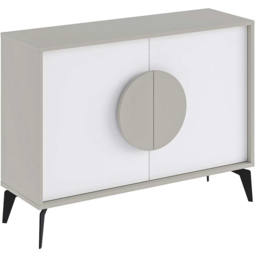 Decortie Gora Sandstone and White Console Sideboard - Multi - Wilko - thumbnail 3