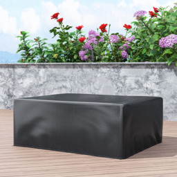 Outsunny Black Patio Furniture Cover 235 x 190 x 90cm - Size: 90 x 190 x 235cm - Wilko - thumbnail 5
