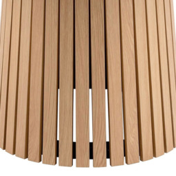 Florence Christo 4 Seater Round Dining Table Oak - Brown - Furniture To Go - Wilko - thumbnail 7