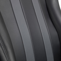 Julian Bowen Meteor Black Faux Leather Gaming Chair - Size: 55 x 68 x 136cm - Wilko - thumbnail 6