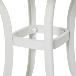 Outsunny Bistro Table with Umbrella Hole White - Size: 53 x 53 x 53cm - Wilko - thumbnail 4